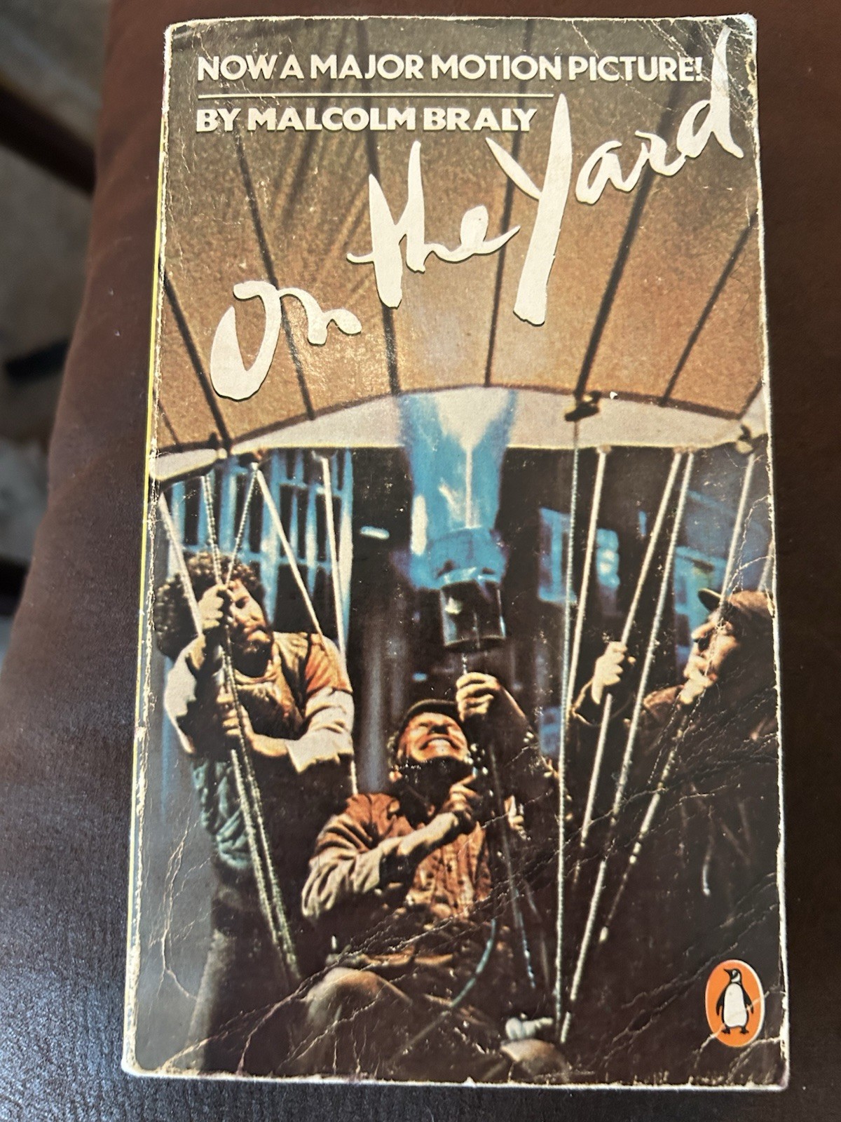On The Yard by Malcom Braly, Penguin Paperback, acceptable condition