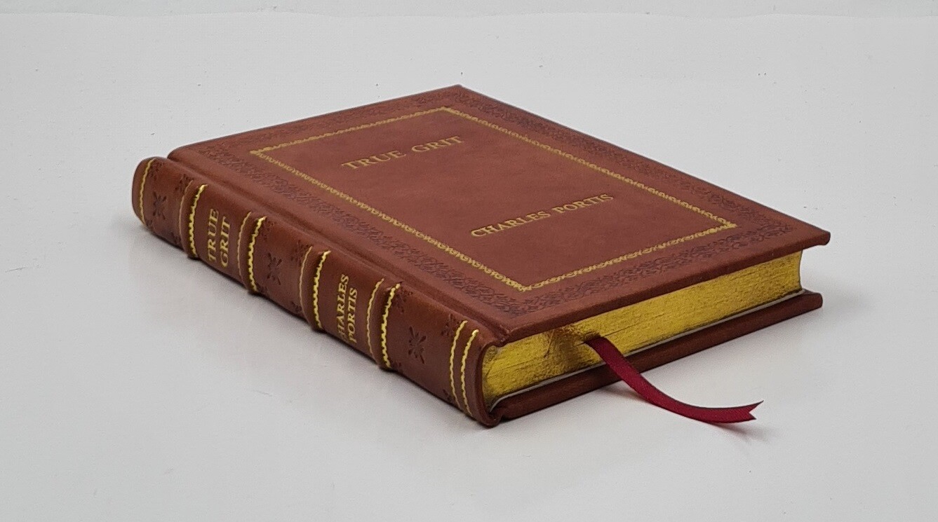 True Grit by Portis, Charles [PREMIUM LEATHER BOUND]