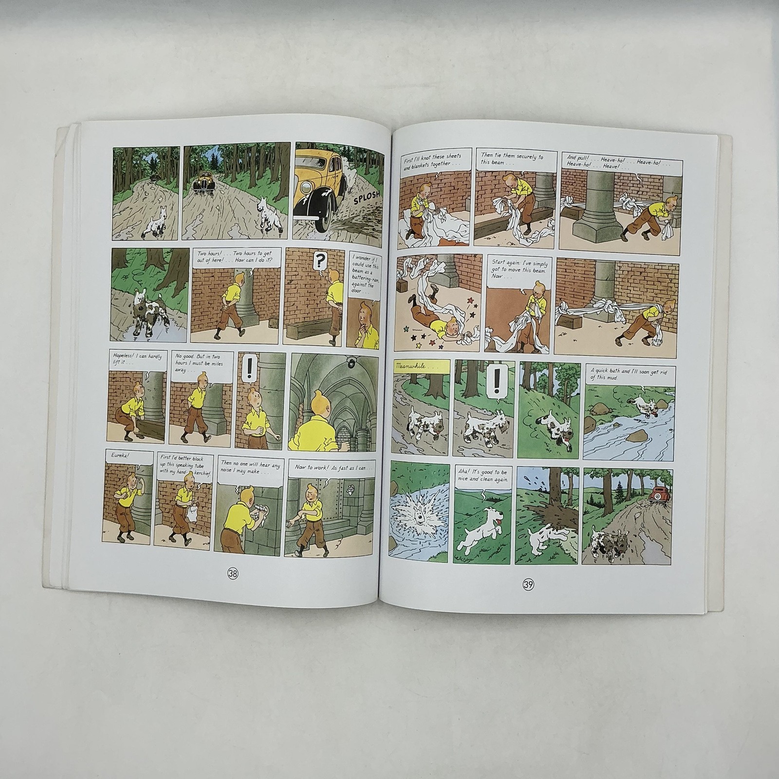 Hergé The Adventures Of Tintin 12-Book Paperback Set Little Brown Multicolor