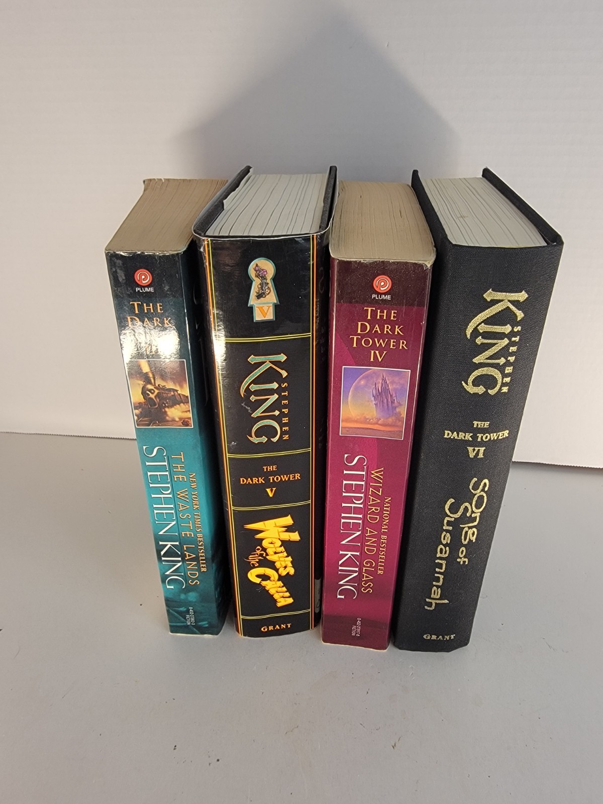 Stephen King Dark Tower Lot 4 Books III VI 1st Print Wolves Calla Song Susannah
