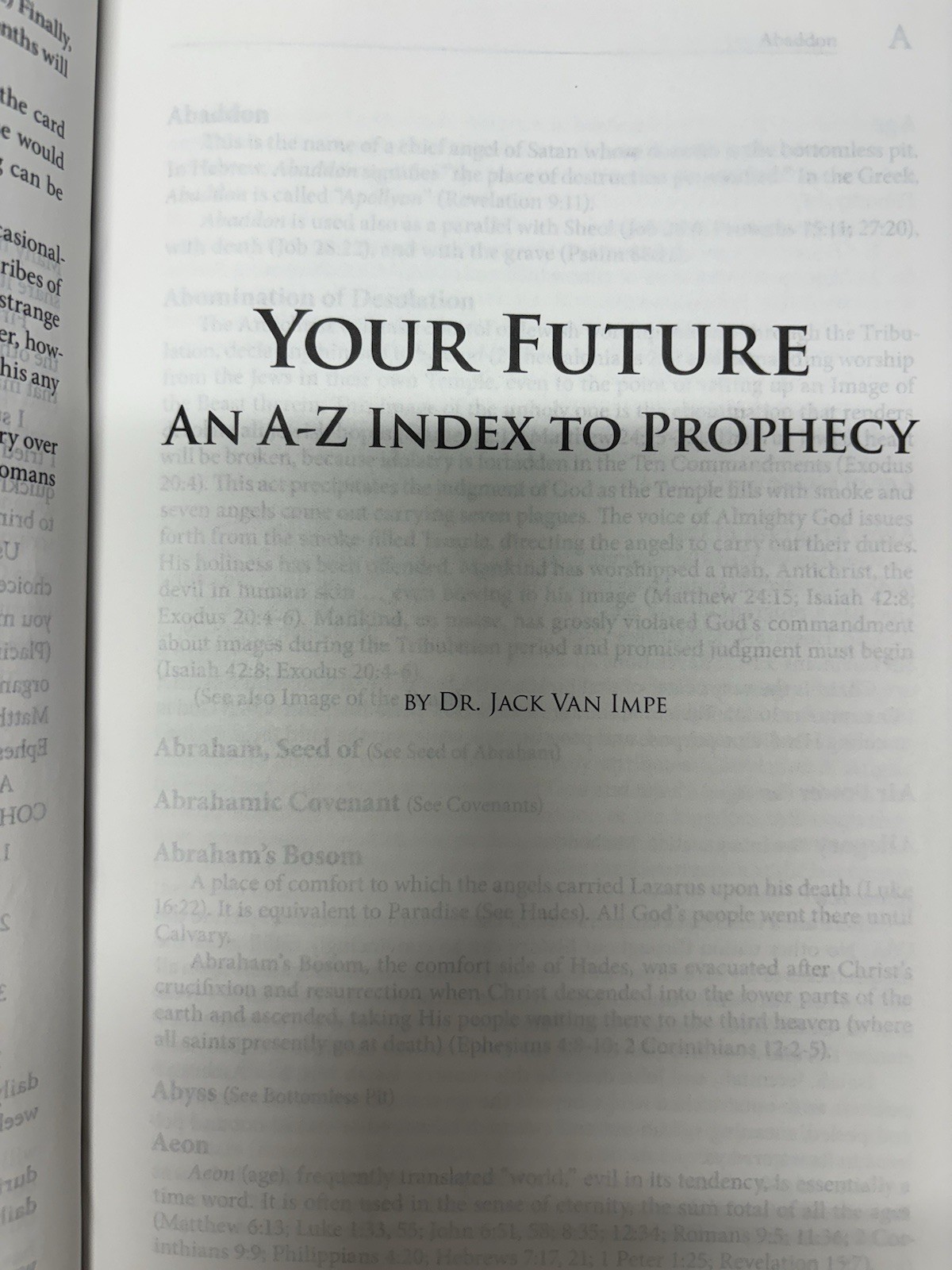 Jack Van Impe Prophecy Bible Special Limited Edition Red Letter KJV