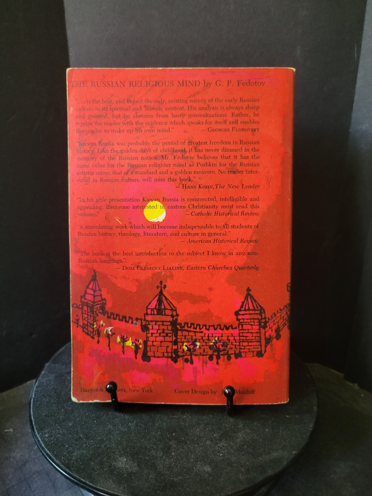 The Russian Religious Mind George P. Fedotov 1965 PB History Kievan Christianity