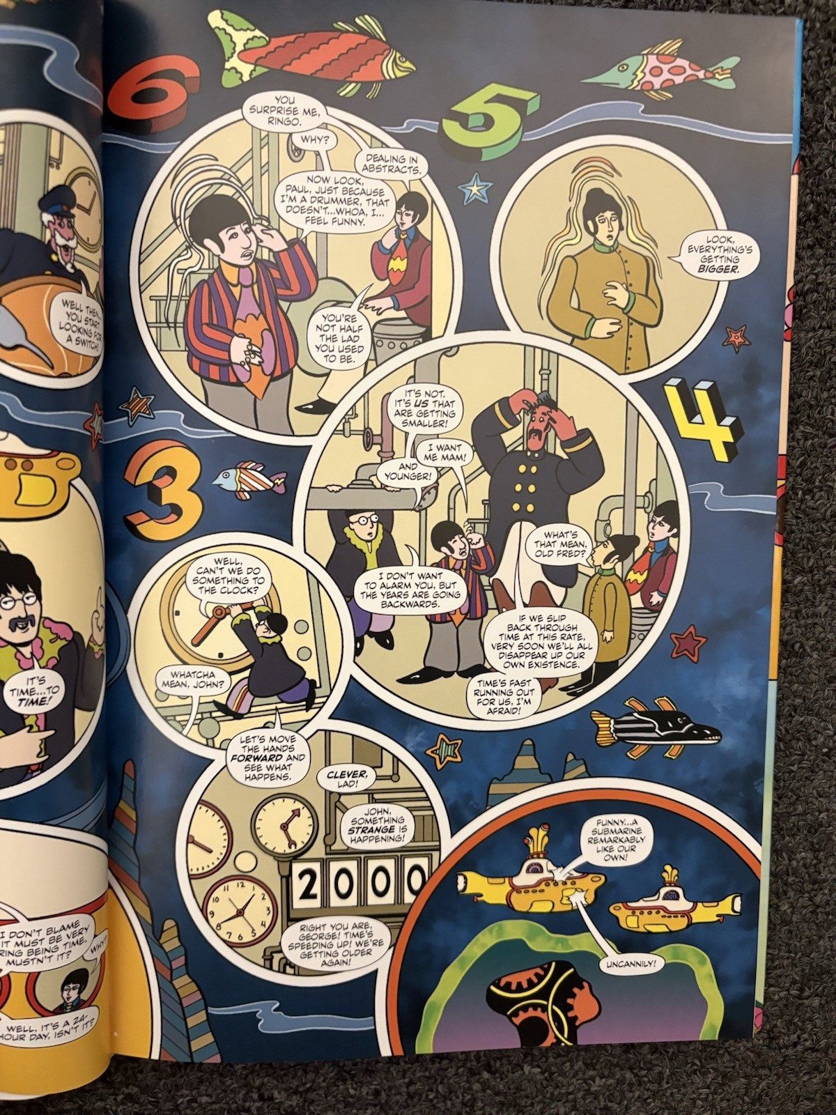 The Beatles Yellow Submarine by Bill Morrison New