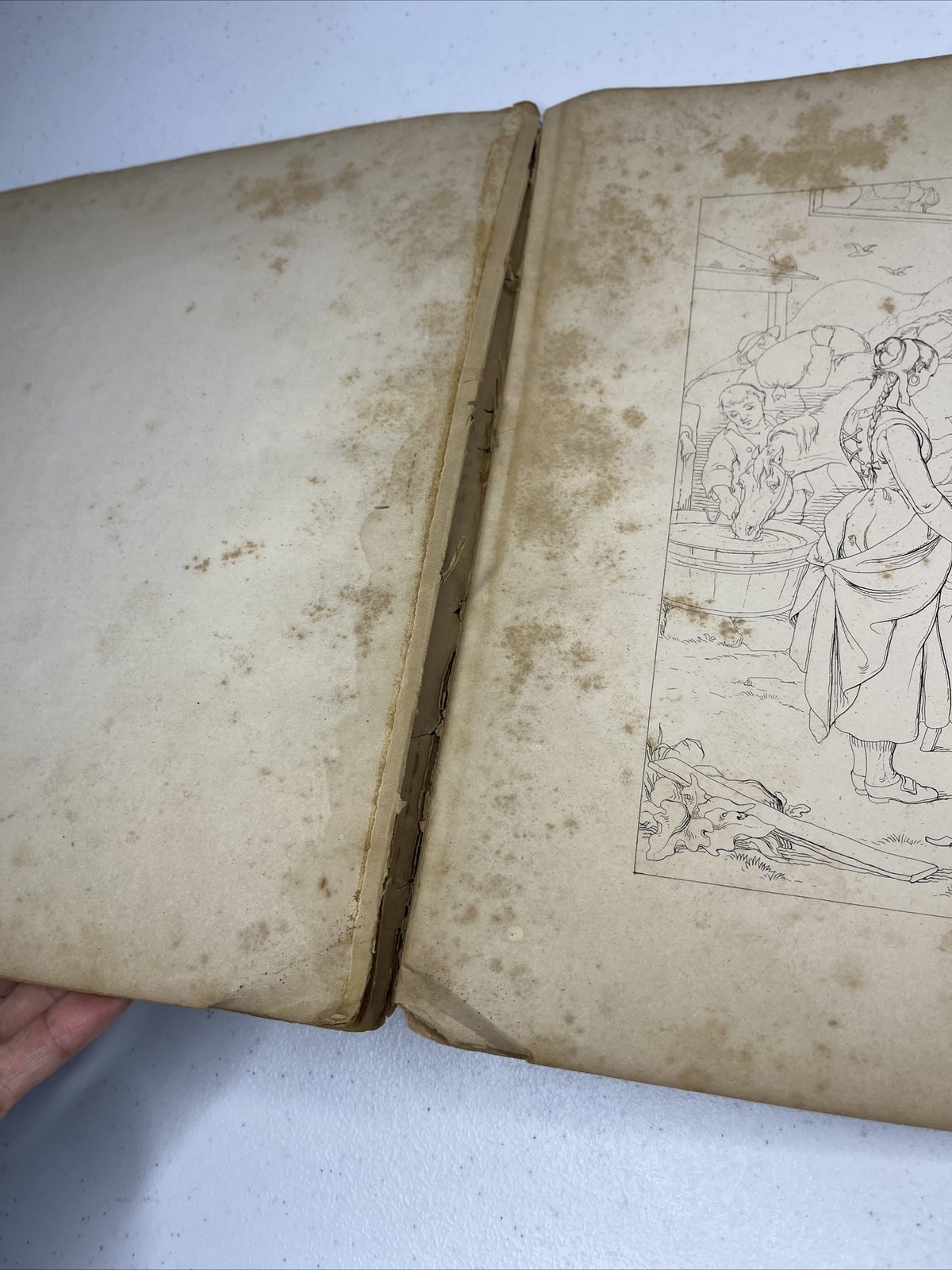 1848 Van Winkle RIP Darley American art union rare books antique illustrated
