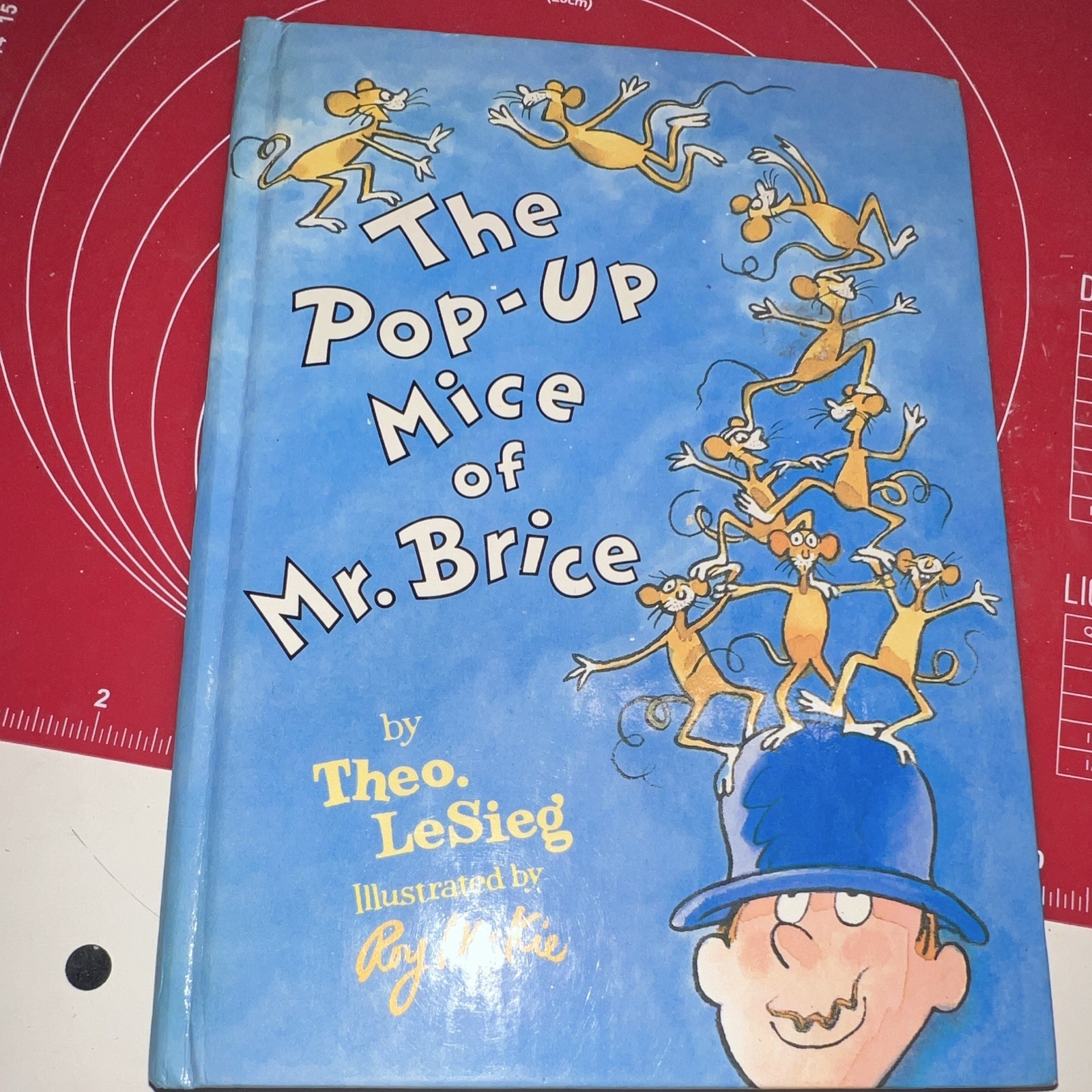 The Pop-Up Mice of Mr. Brice Hardcover Pop-Up Theo. LeSieg Signed