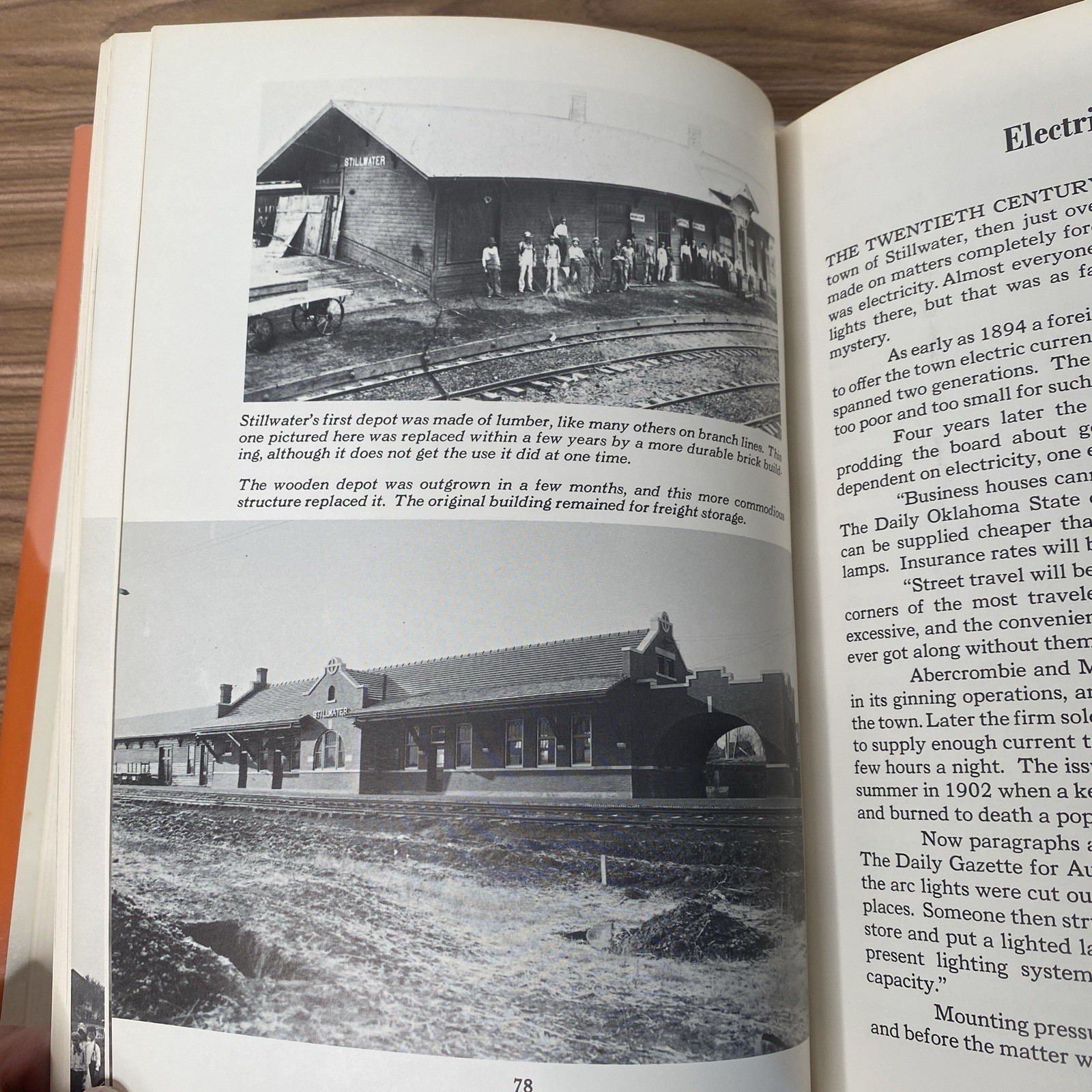 Signed STILLWATER Where Oklahoma Began First Edition 1969 Hardcover Dustjacket