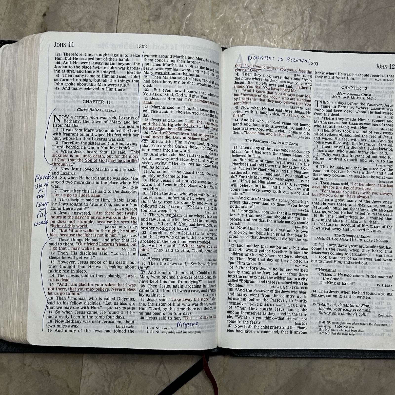 Holy Bible John Hagee Prophecy Study Bible NKJV Black Leather 1997