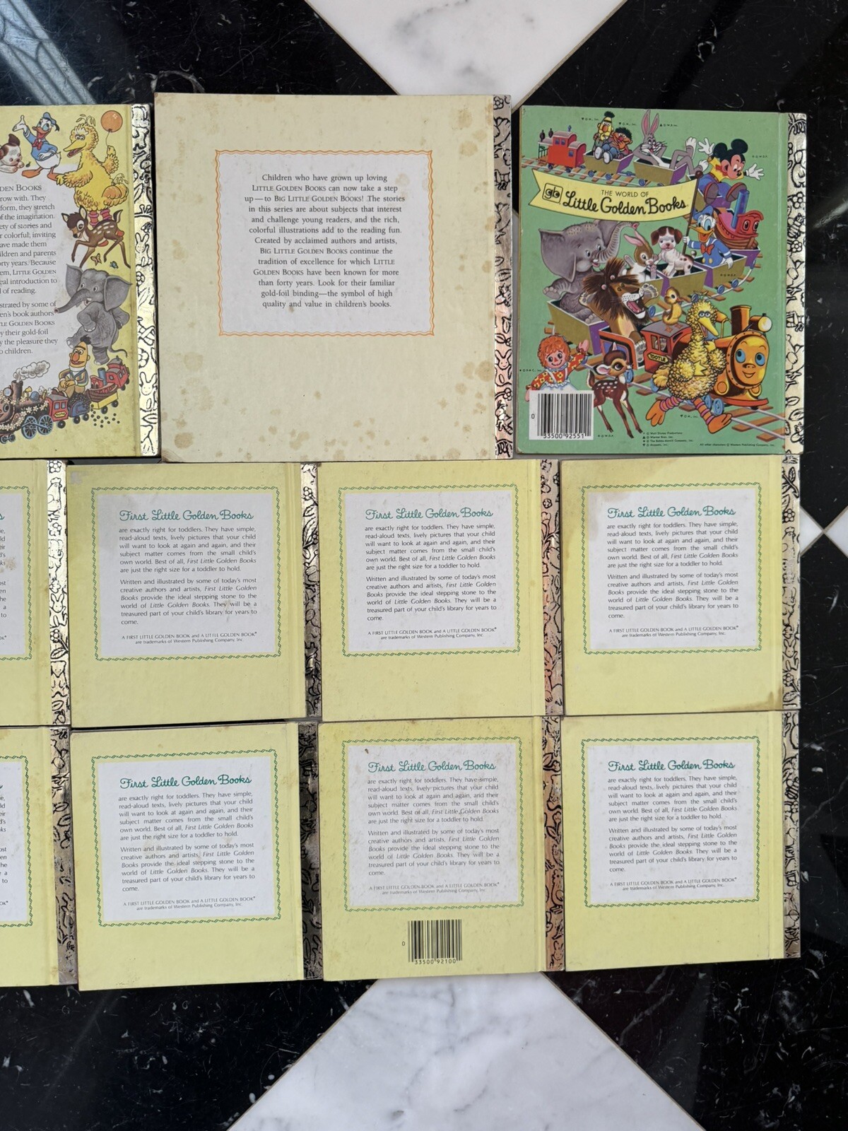 16 Rare HTF Little Golden Books Vintage Disney 1980s antique Oz Nursery MGM Lot