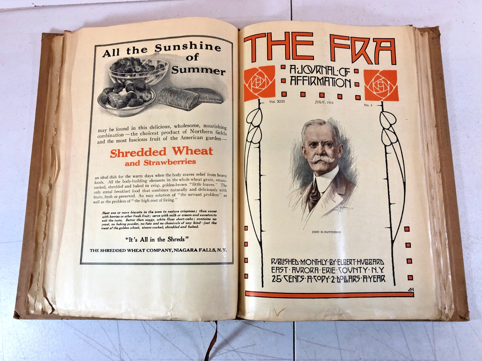 Vol 13: The FRA: Exponent of The American Philosophy, April-Sept 1914, E-119