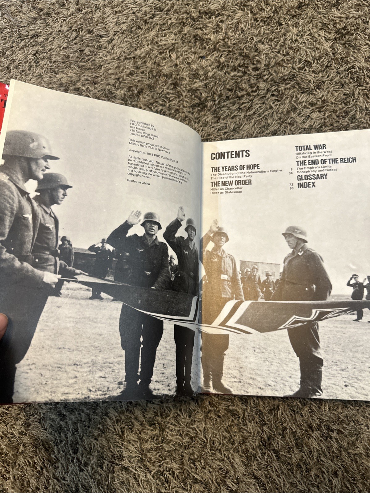 The Illustrated History Of The THIRD REICH, by John Bradley HB w/Dustjacket