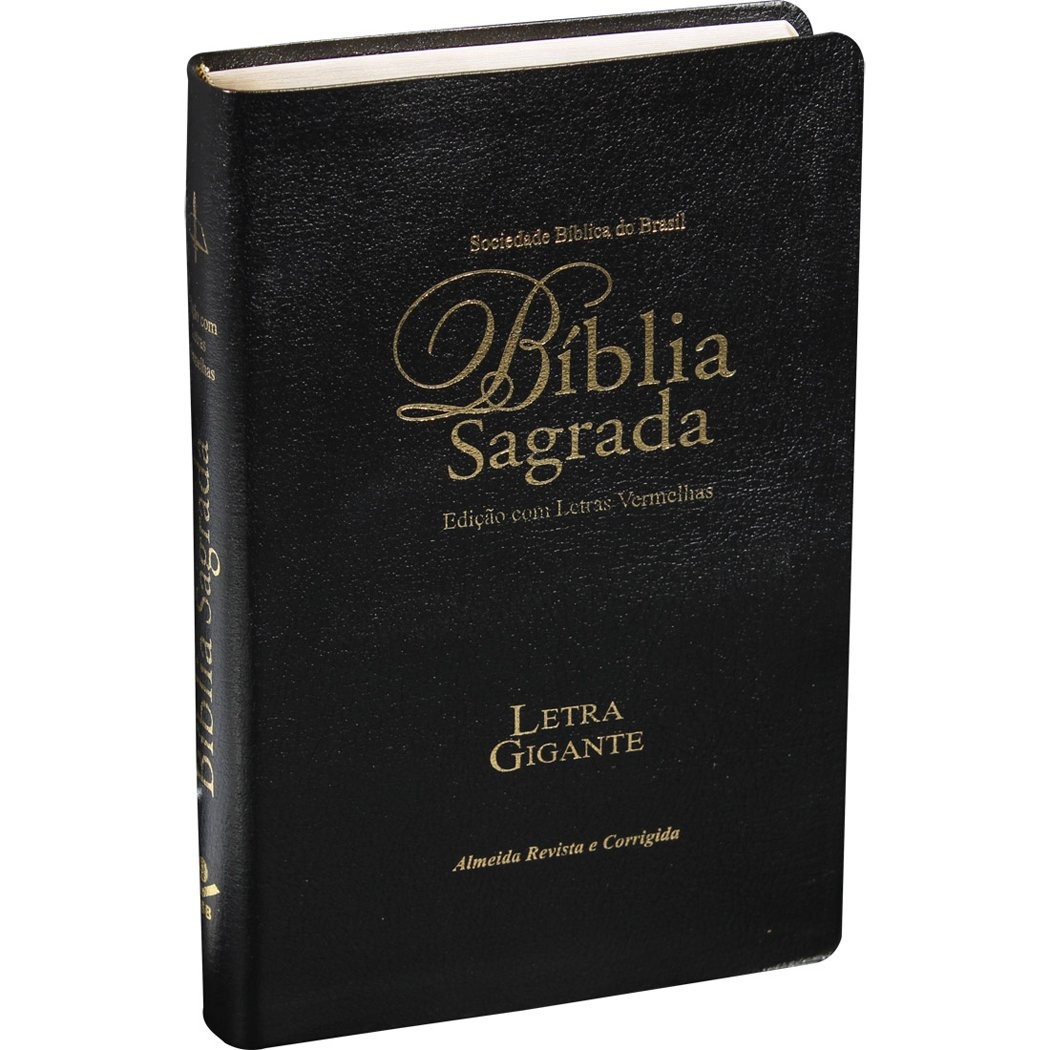 Biblia Sagrada: ARC – Capa: Flexivel em Couro – Letra: Gigante (Portugues)