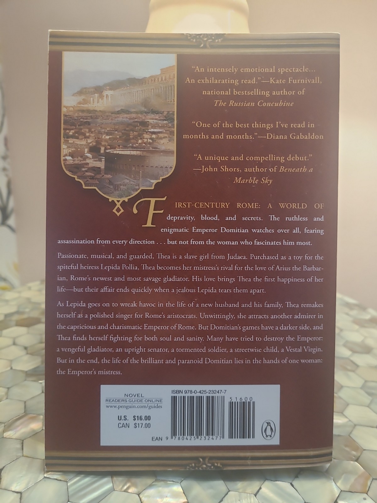 Mistress of Rome by Kate Quinn (2010, Uk-B Format Paperback)