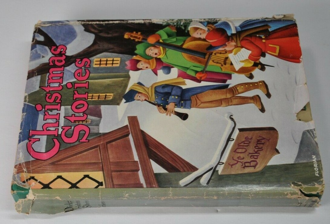 1951 Christmas Stories Charles Dickens Chimes Whitman Publishing HC/DJ