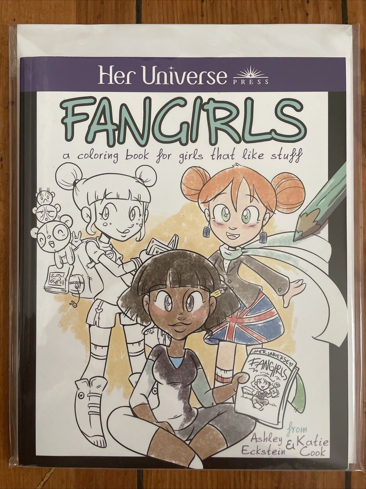 Fangirls: Coloring Book For Girls.. Ashley Eckstein, Katie Cook (My Little Pony)
