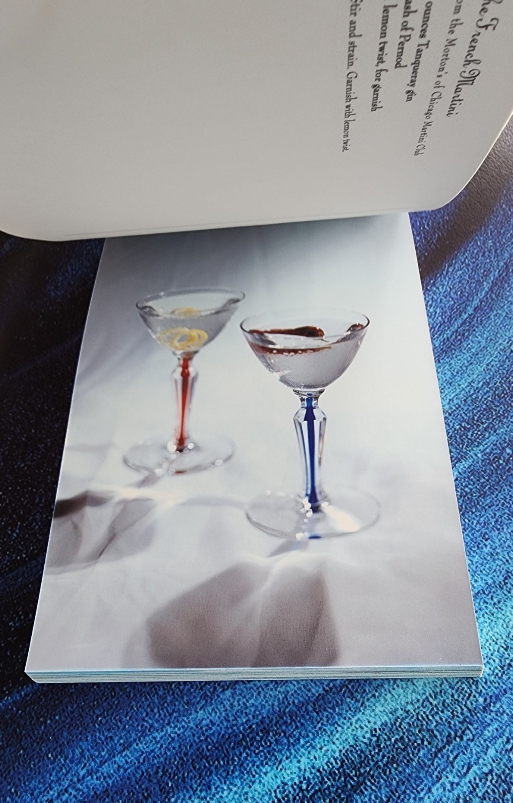 Martini Mixology Classic Cocktail Recipe Guide Liquor Bartender Photo Postcards