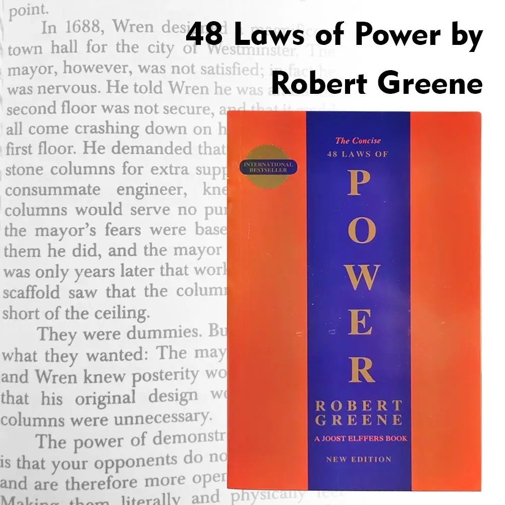 The Concise 48 Laws Of Power English Book By Robert Greene Political Leadership