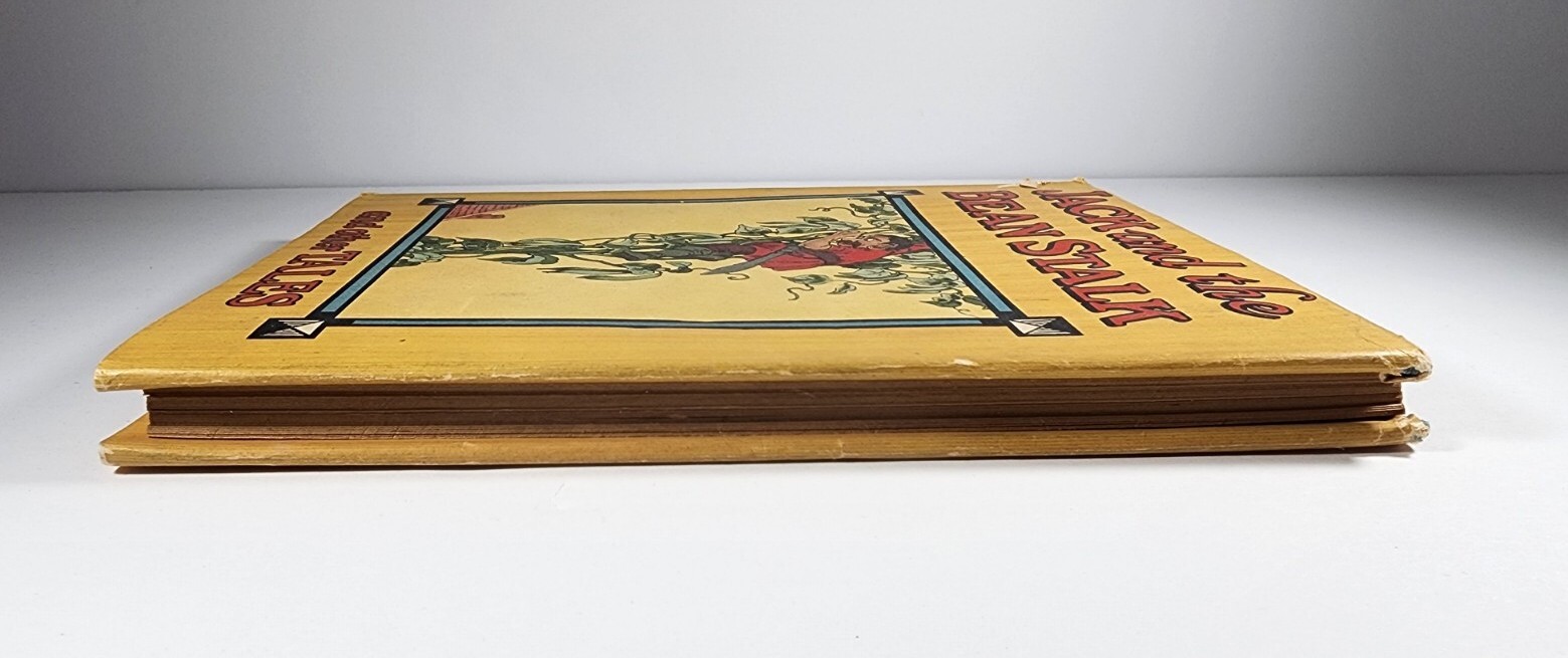 Vintage 1919 Jack And The Beanstalk And Other Tales Book Whitman Publishing RARE