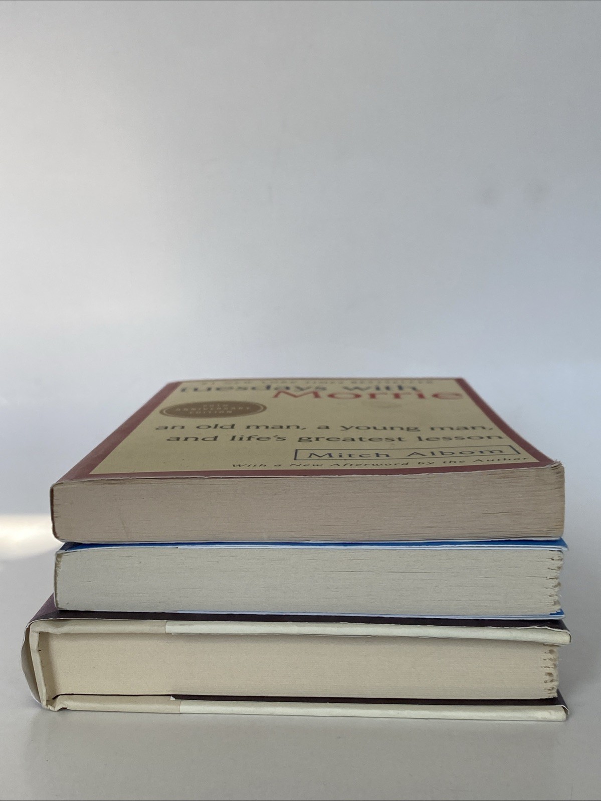 Mitch Albom Lot: Tuesdays with Morrie ~ Finding Chika ~ The Next Five People