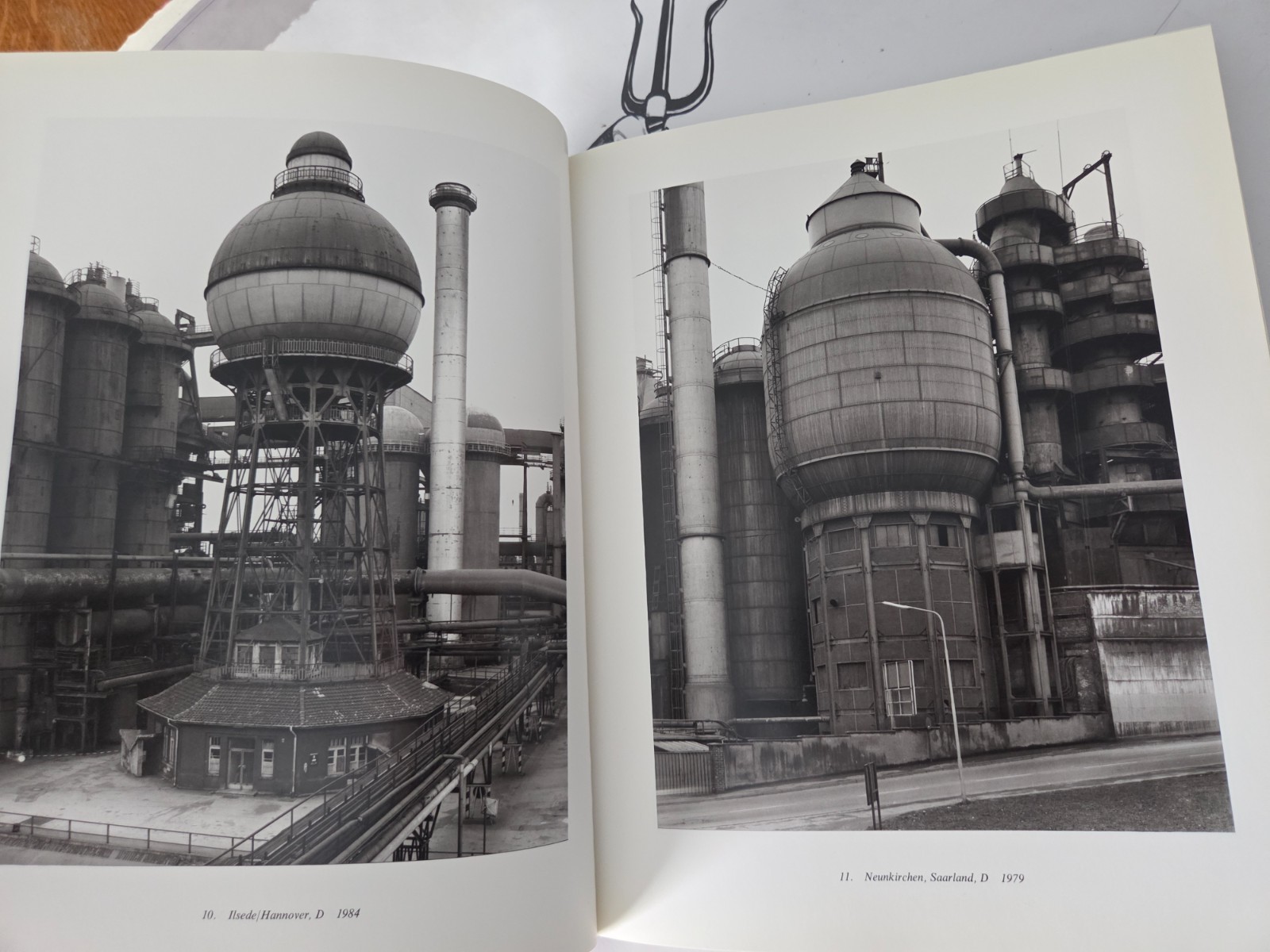 WATER TOWERS by Bernd and Hilla Becher 1999, HARDCOVER w/DJ vg 2nd printing