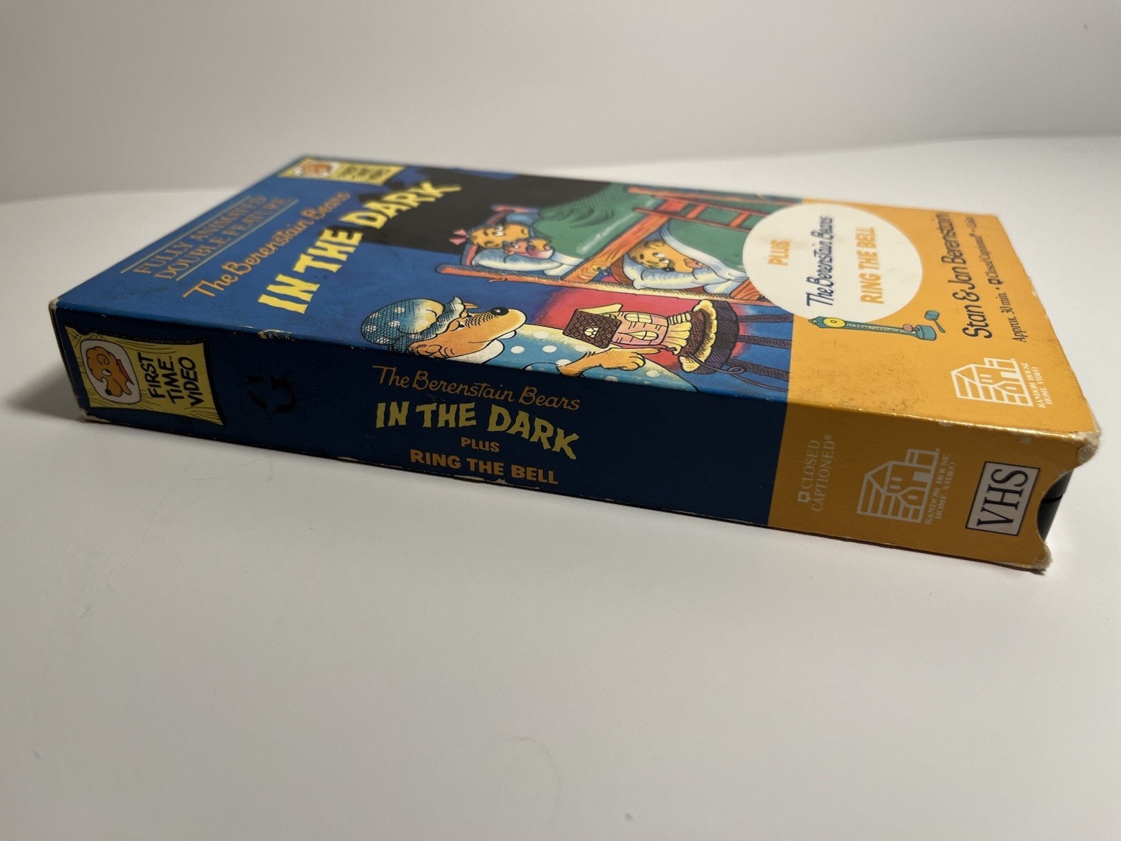 The Berenstain Bears In The Dark and Ring The Bell VHS 1992 Fully Animated