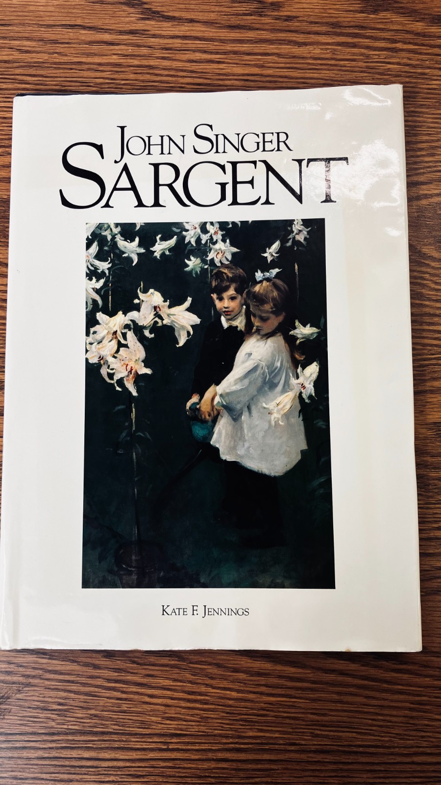 John Singer Sargent, Kate F. Jennings, HC/DJ, 1991, Reprint 2003, 14.5 x 10.5 in