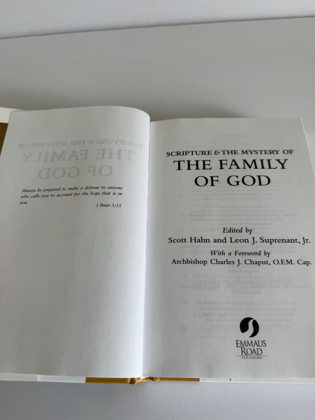 Scripture and the Mystery of the Family of God Dr. Scott Hahn Jeff Cavins 2016