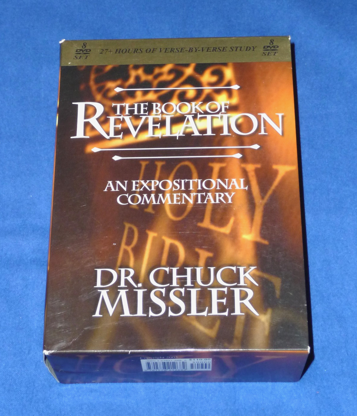 The Book Of Revelation An Expositional Commentary Dr. Chuck Missler (8 DVD Set)