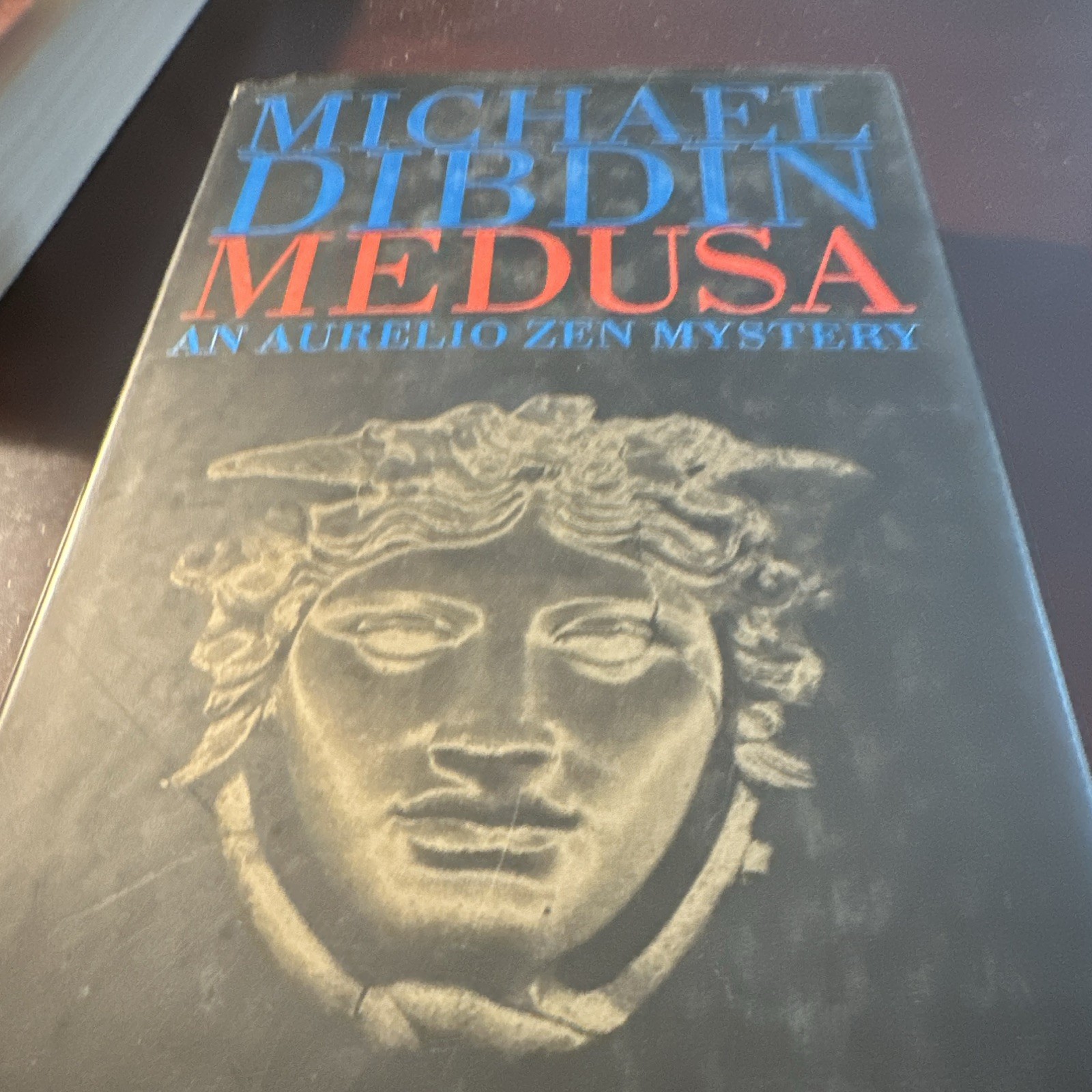 Pantheon Books Medusa Aurelio Zen Mystery Michael Dibdin Hardcover 2003 DJ