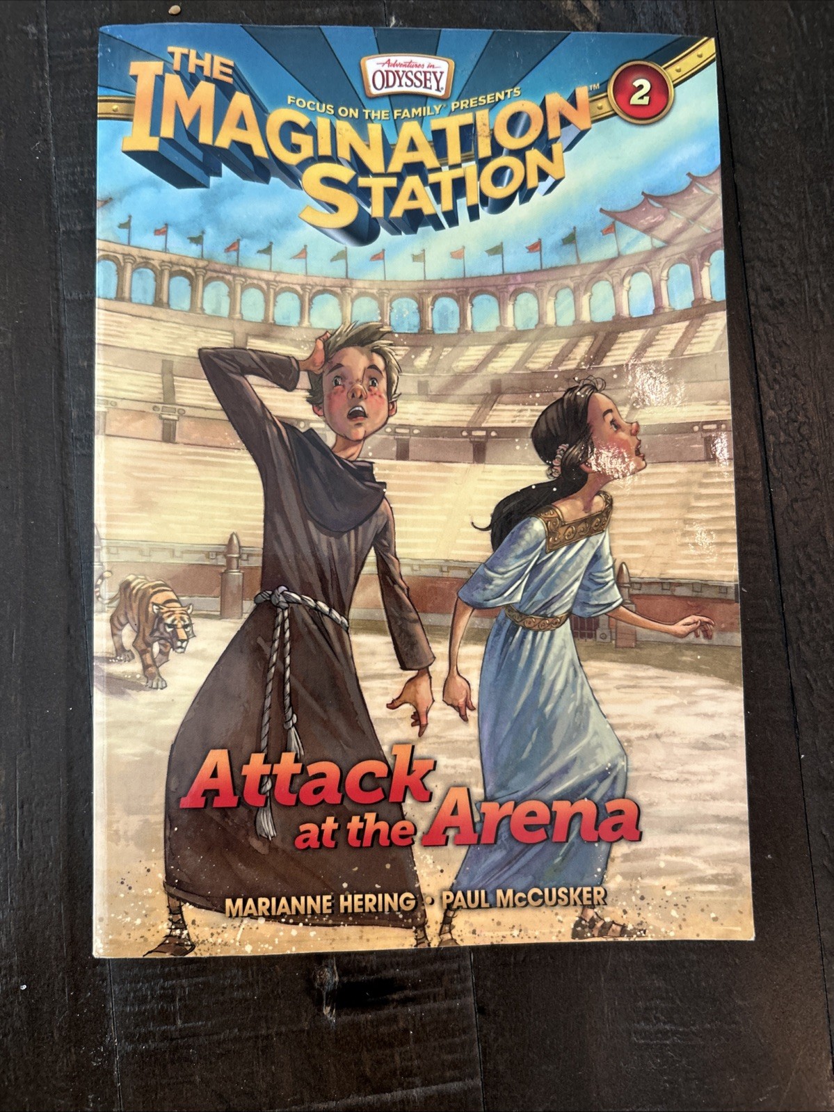 Lot Of 4 IMAGINATION STATION Series Books 1 2 3 10 Adventures In Odyssey