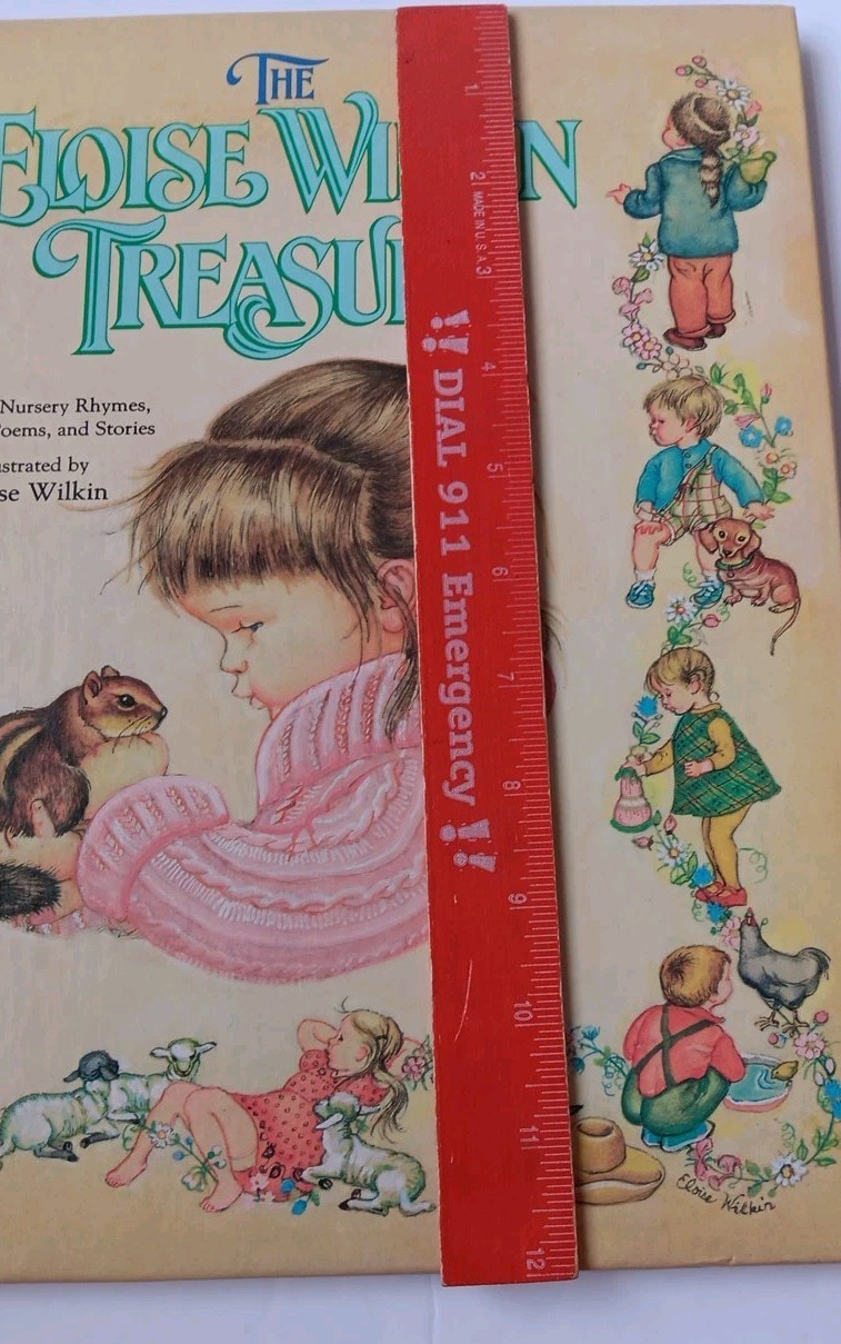 The Eloise Wilkin Treasury Hardcover 1985 Golden Book Merrigold Vintage 10.5×12″