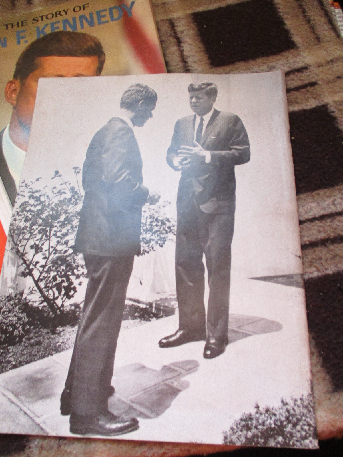 THE STORY OF JOHN F. KENNEDY E Miers & R.F.K Life & Death / Man & His Dream LOT