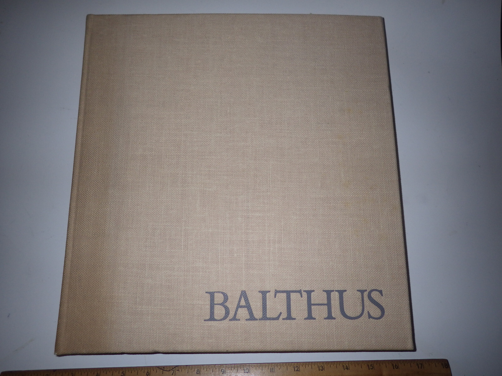 Balthus Hardcover Jean Leymarie No dust cover