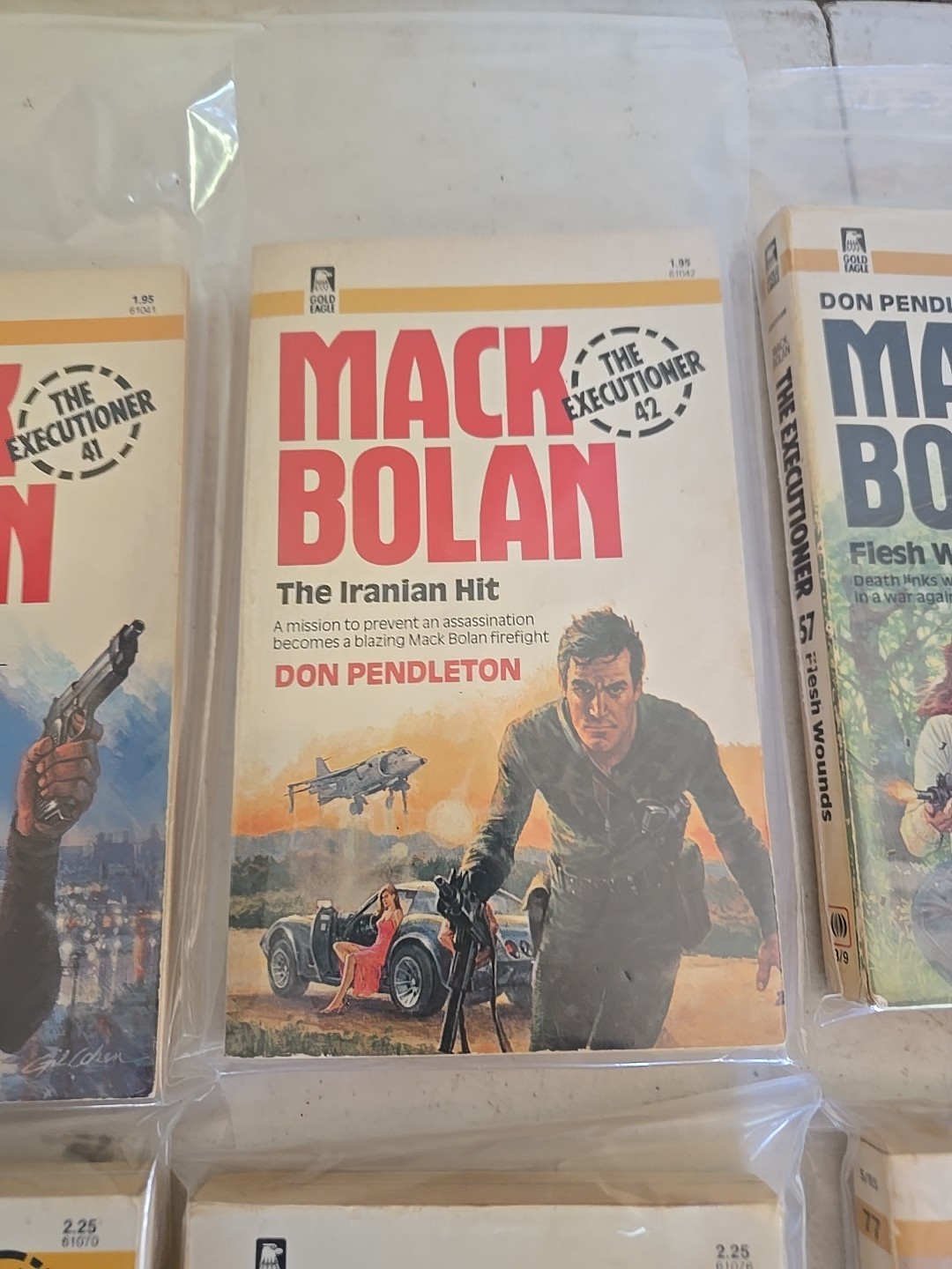 Don Pendletons Mack Bolan Paperback Lot Of 12