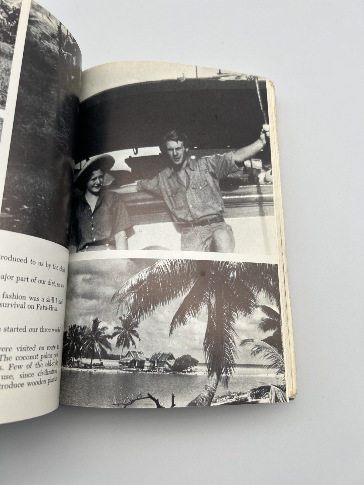 Fatu-Hiva: Back to Nature Illustrated Hardcover Book by Thor Heyerdahl 1974
