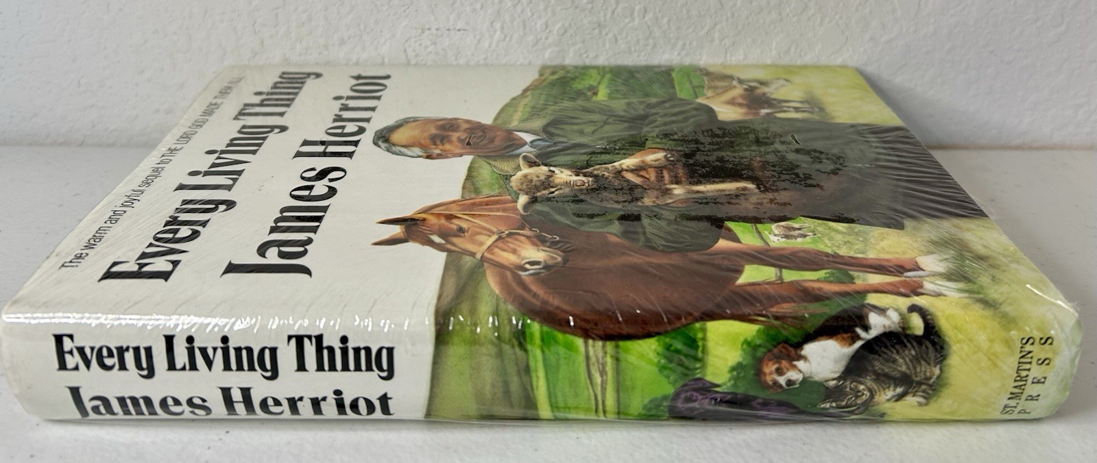 Every Living Thing James Herriot Hardcover Dust Jacket New Shrinkwrapped See Pic