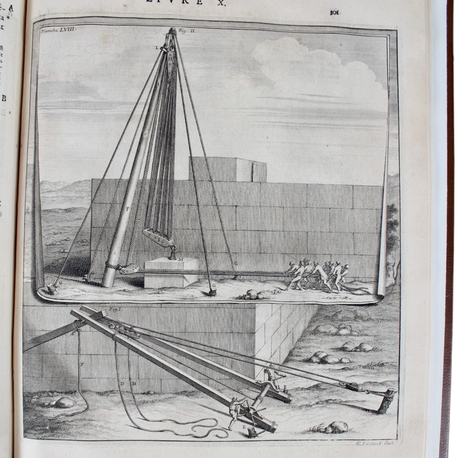 1684 Architecture VITRUVIUS Ten Books 2nd Ed Enlightenment Renaissance Engraving