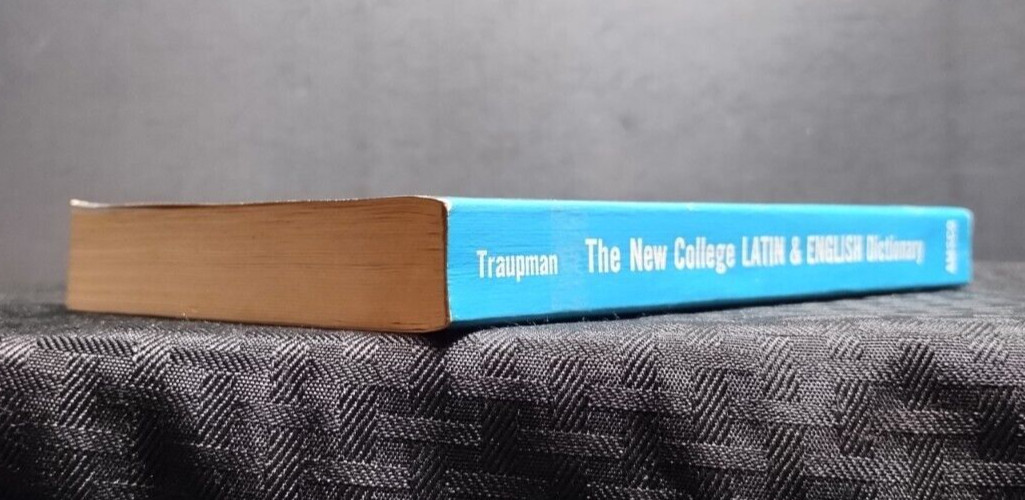 The Latin Dictionary Amsco School PB Latin Language Reference Student Teacher