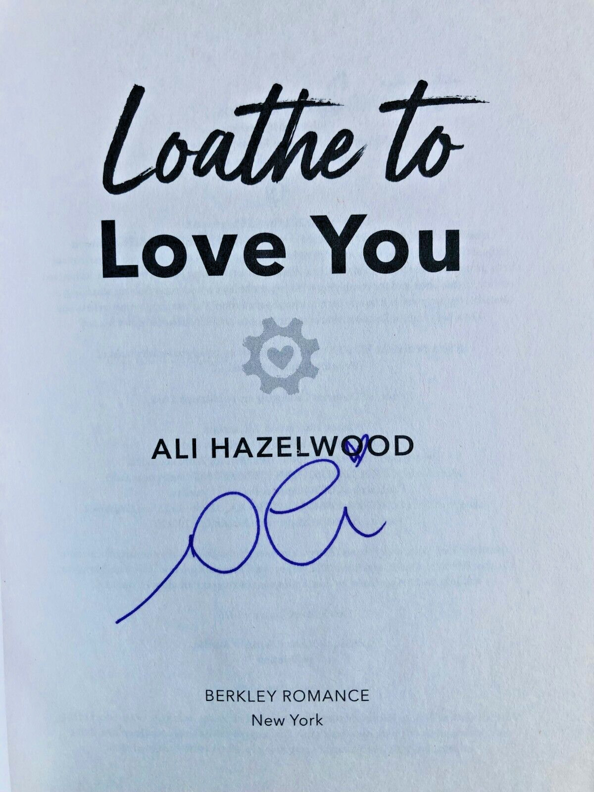 SIGNED by Ali Hazelwood 5-Book Bundle Love Hypothesis, Love on the Brain & more