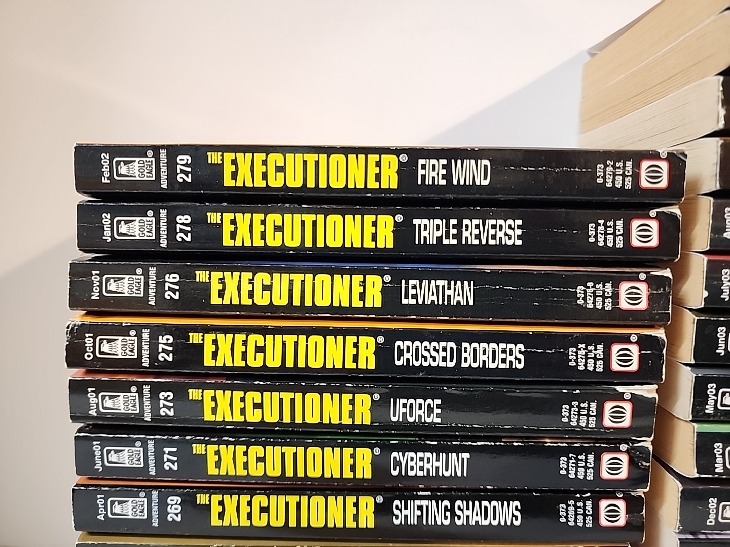 Don Pendleton’s The Executioner Lot of 27 1st Edition Gold Eagle Paperback Books