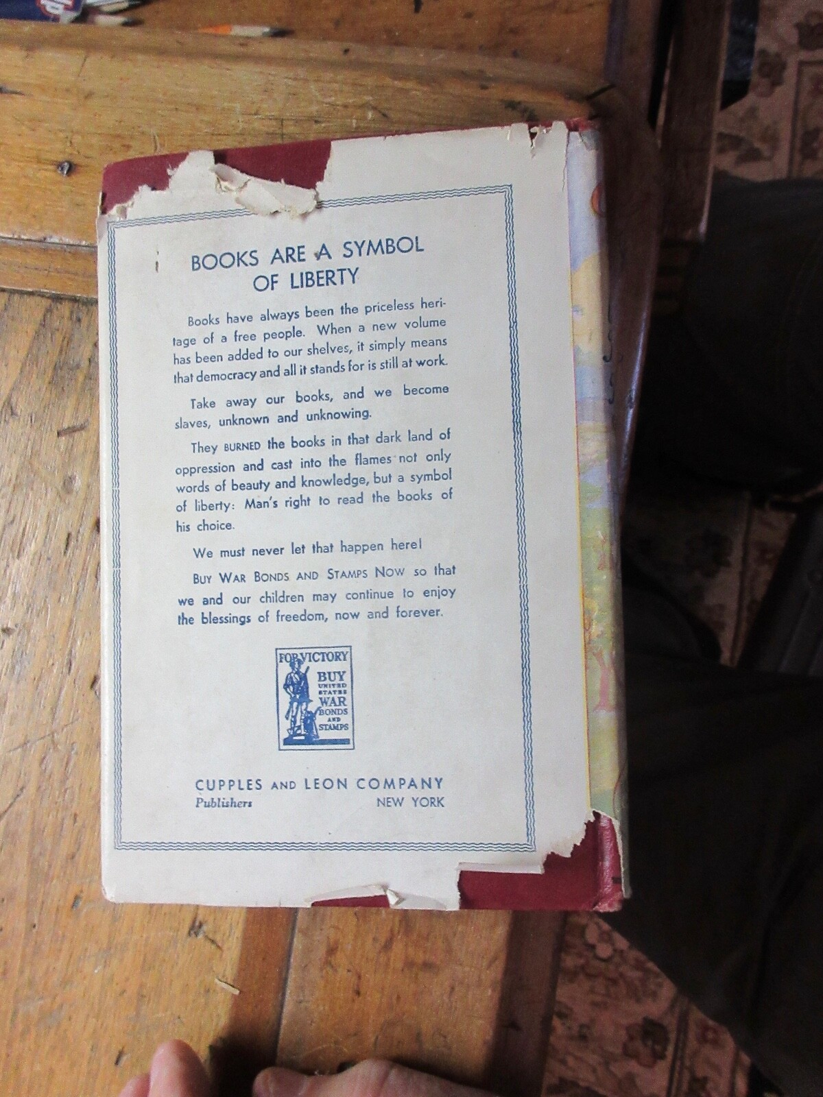 THE CURLYTOPS AND THEIR PETS Dust Jacket DJ 1921