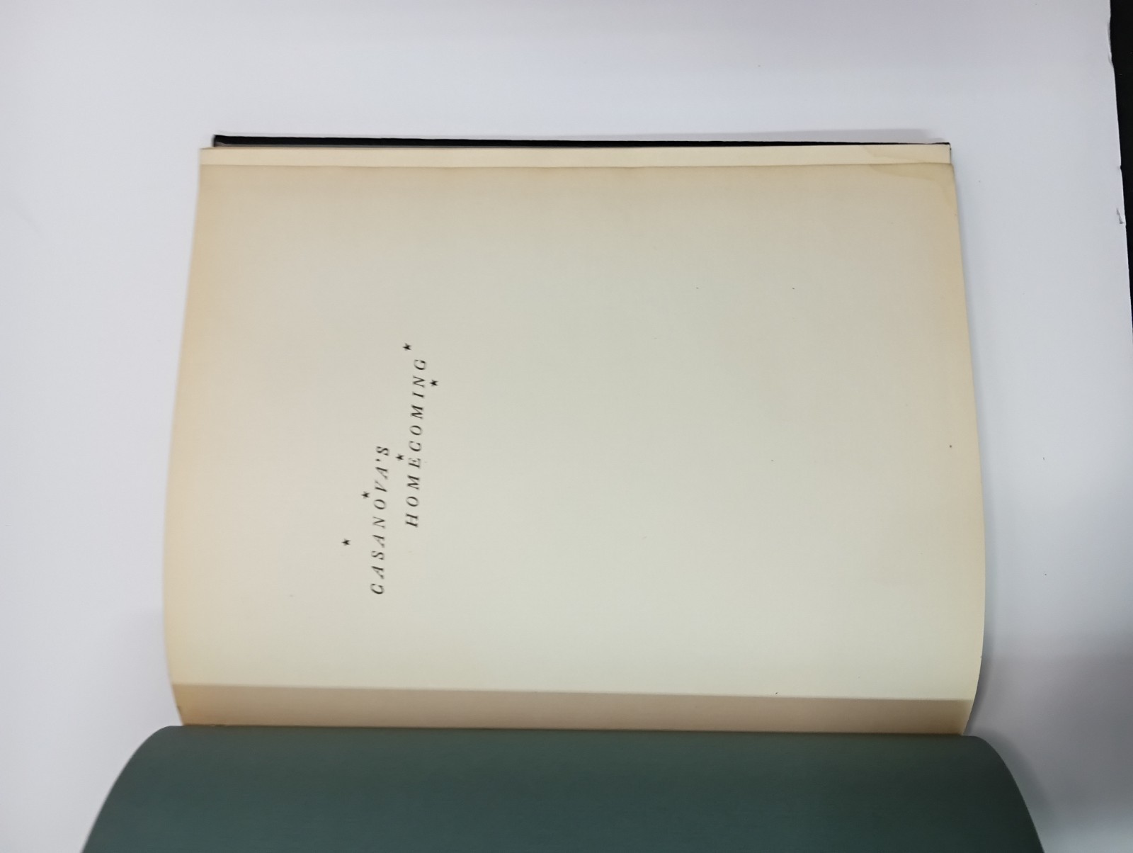 Casanova’s Homecoming – Arthur Schnitzler | Rockwell Kent 1924 Limited Edition