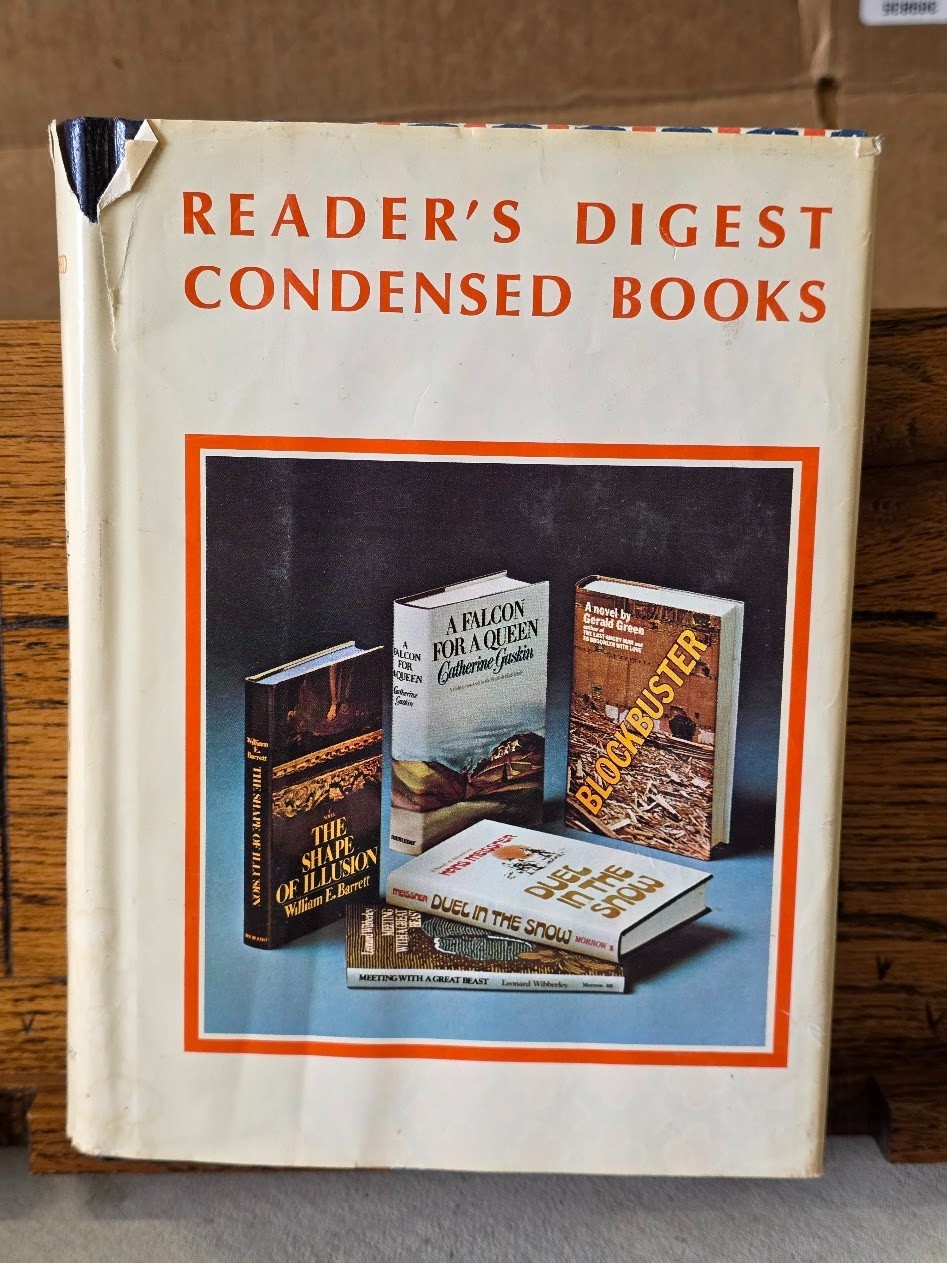 1972 #4 Reader’s Digest Condensed Books hardcover w/dust sleeve excellent cond