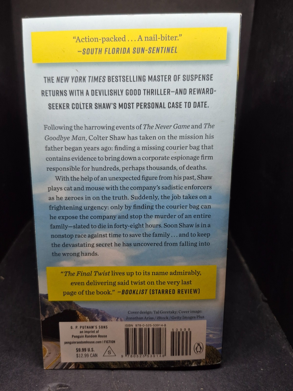 Final Twist by Jeffery Deaver (2022, Us-Tall Rack Paperback)