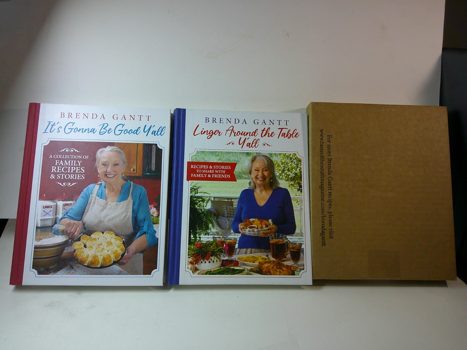 BRENDA GANTT ALL 3 COMPLETE COOKBOOKS BRAND NEW, STILL IN BOXES, FIRST EDITION