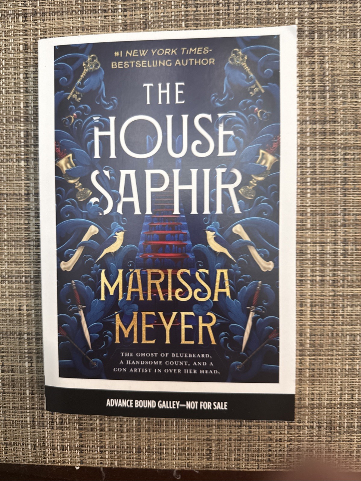 The House Saphir Marissa Meyer ARC Book TPB New Unread Advance Reader Copy