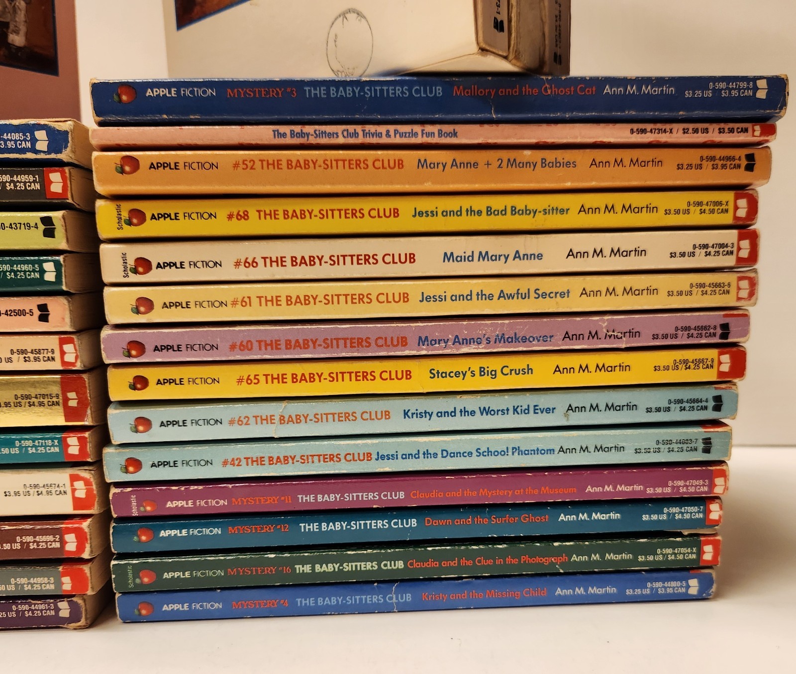 The Baby-Sitters Club Ann M. Martin Super Special Edition Mystery 33 Book Lot