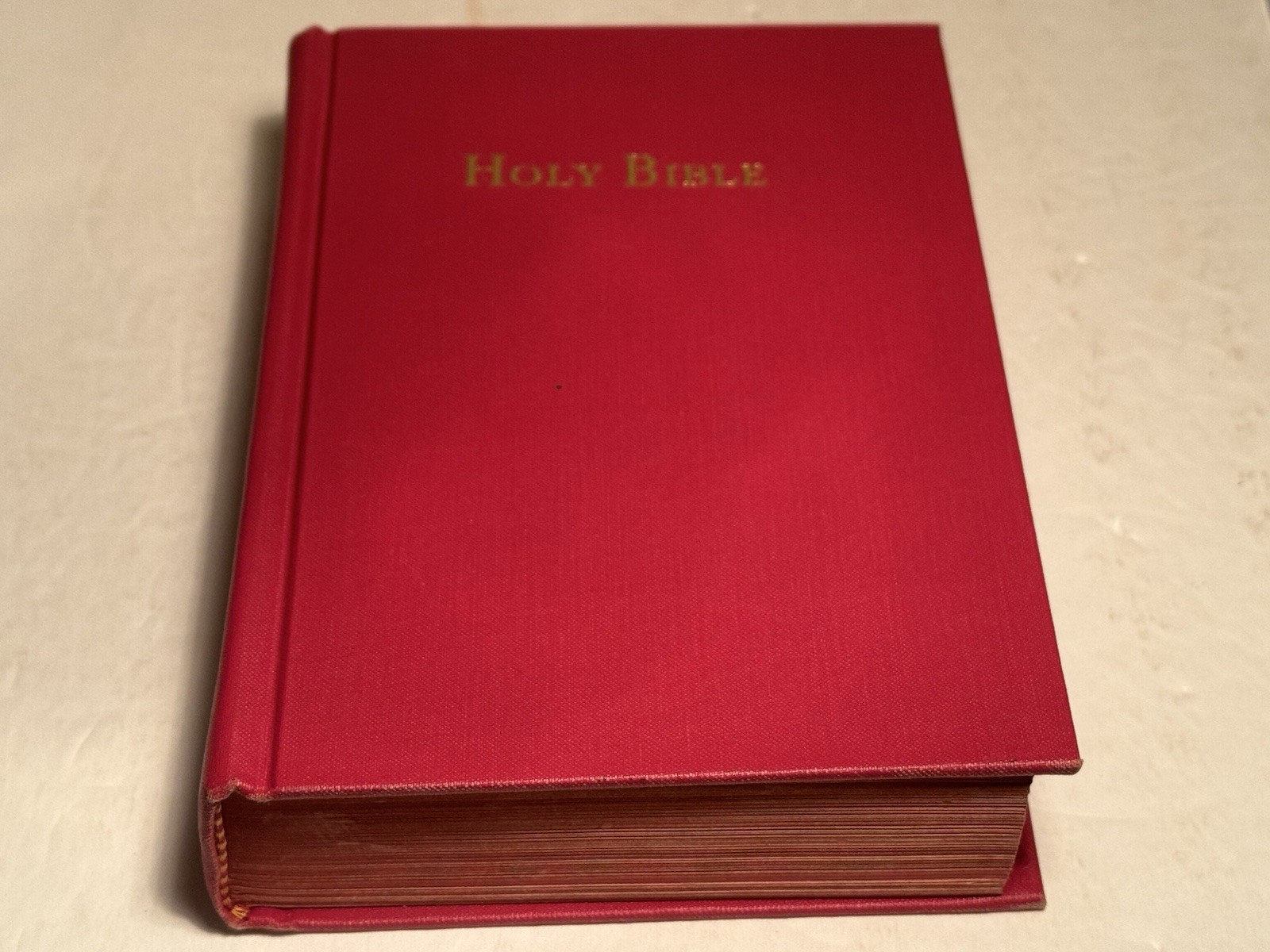 HOLY BIBLE Self Pronouncing RSV 1962 Cokesbury vtg Revised Standard illustrated