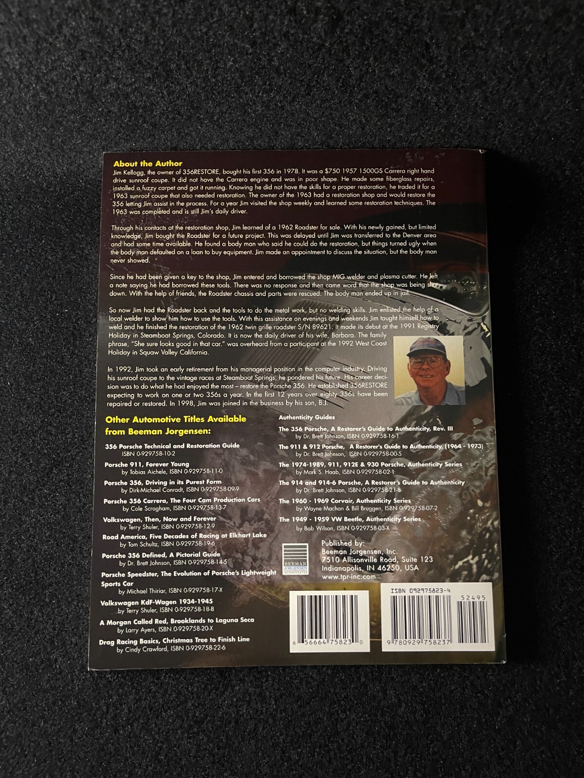 Porsche 356 : Guide to Do-It-Yourself Restoration by Jim Kellogg (2004, Trade…