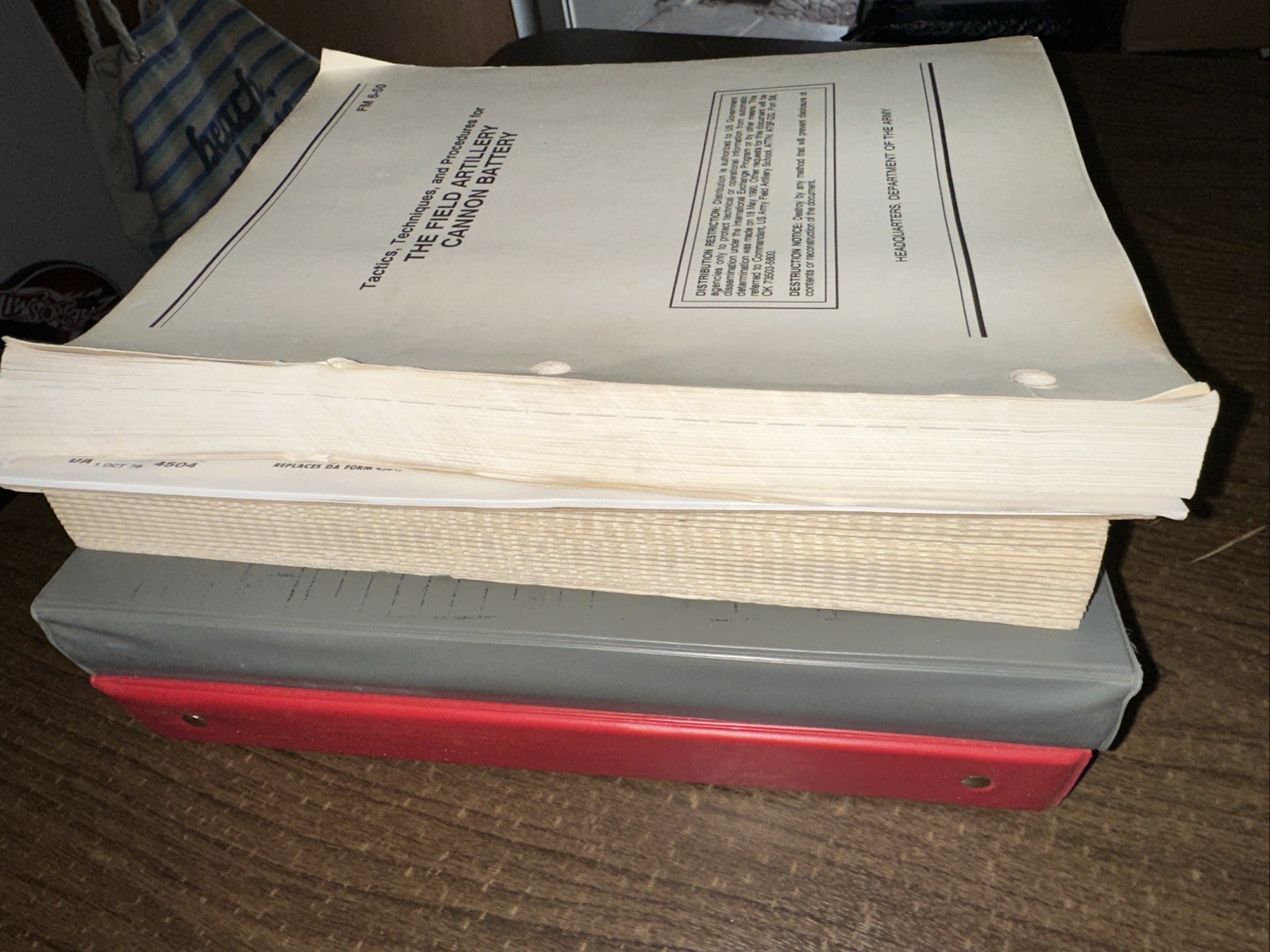 COMPLETE SET Reserve Component Instructor Training Course Loose Leaf Lot