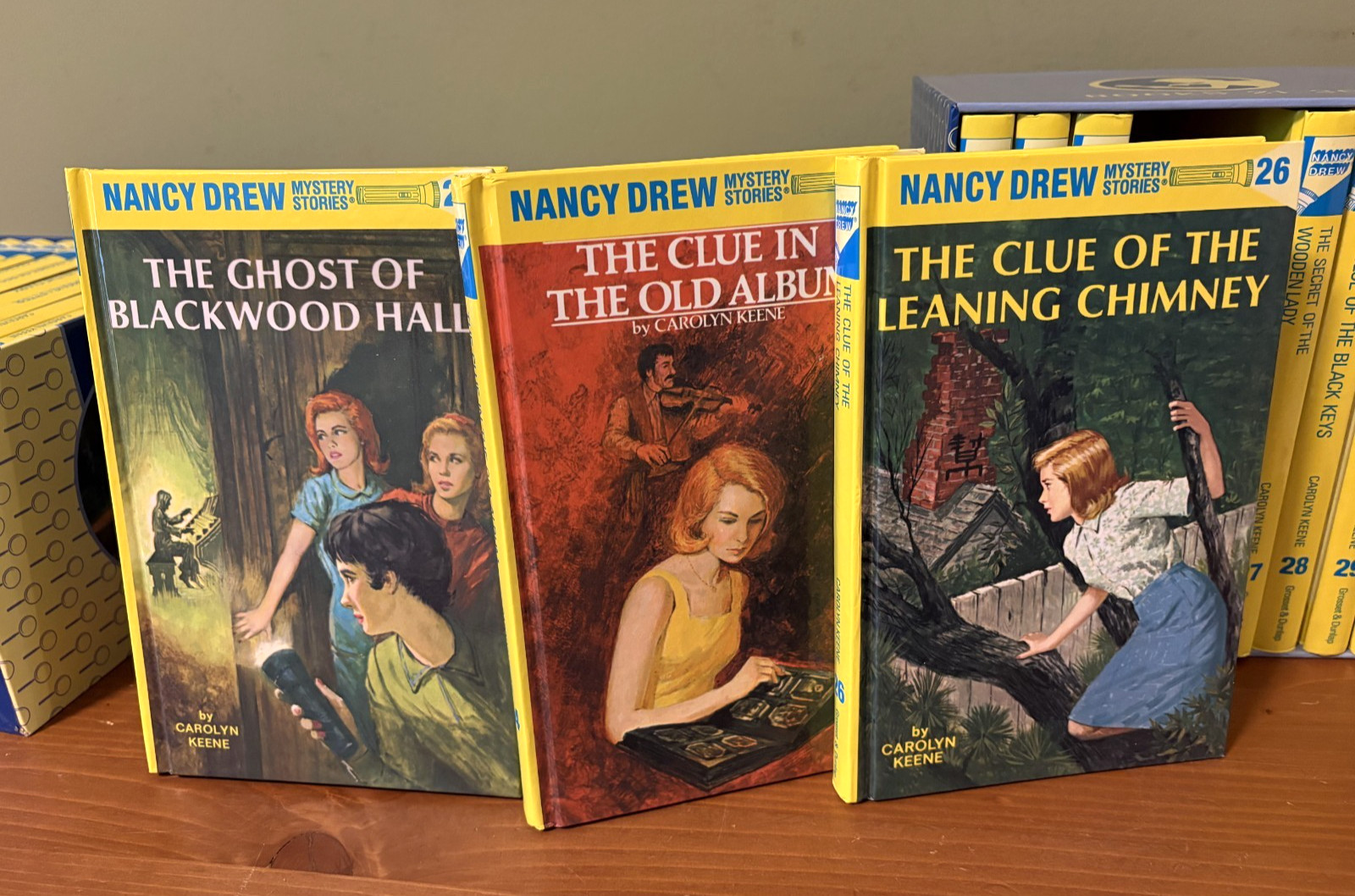 The Nancy Drew Mystery Stories Collection in 3 Box Sets (1-10, 11-20, 21-30)